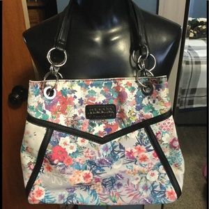 Cute floral front design purse
